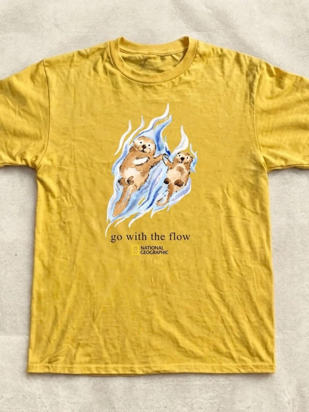 Daisy National Geographic go with the flow T shirt